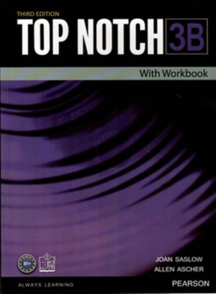 تصویر  Top Notch 3B - With Workbook + CD  - 3rd Edition (رحلی-شمیز)